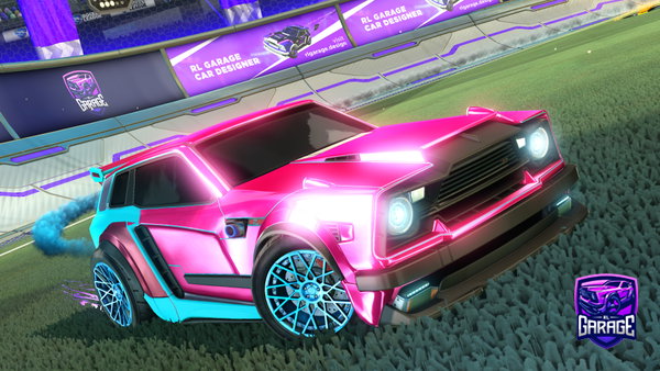 A Rocket League car design from Nateorus