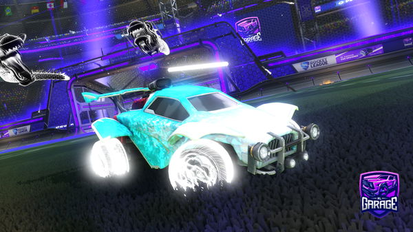 A Rocket League car design from Ahmedfreezer
