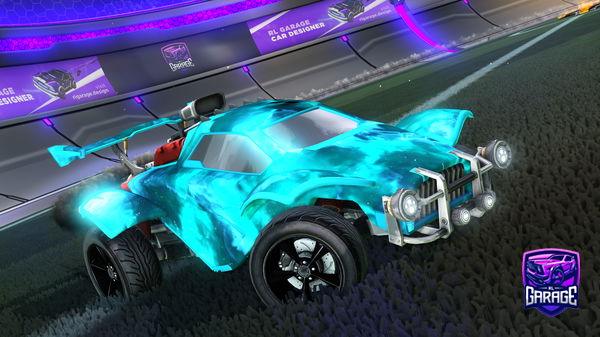A Rocket League car design from ZaghiLize