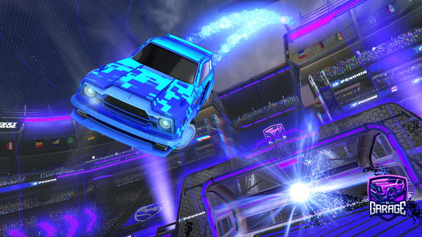 A Rocket League car design from mattmations