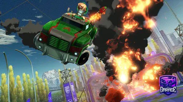 A Rocket League car design from Raiyu