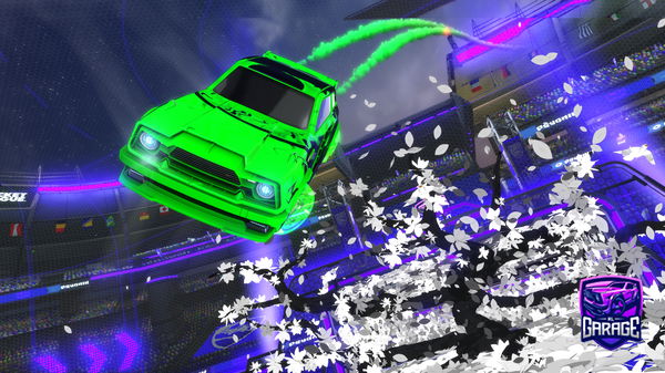 A Rocket League car design from Owfrozz