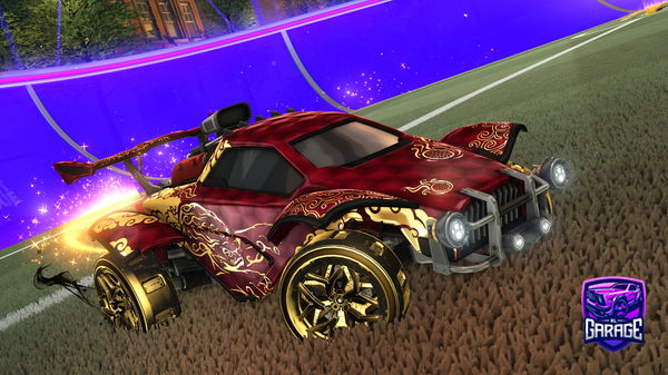 A Rocket League car design from intothecity