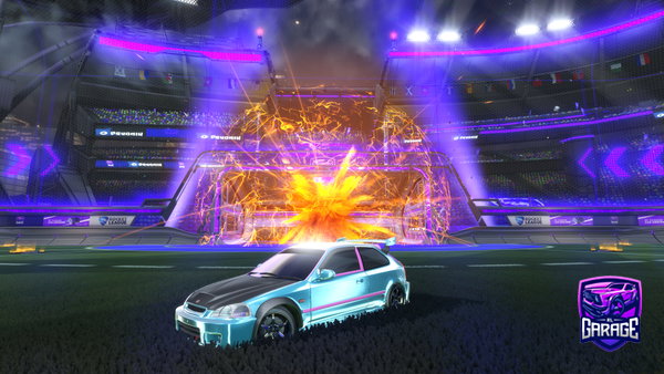 A Rocket League car design from nahhetweakin