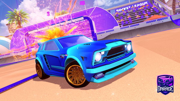 A Rocket League car design from Leej2024