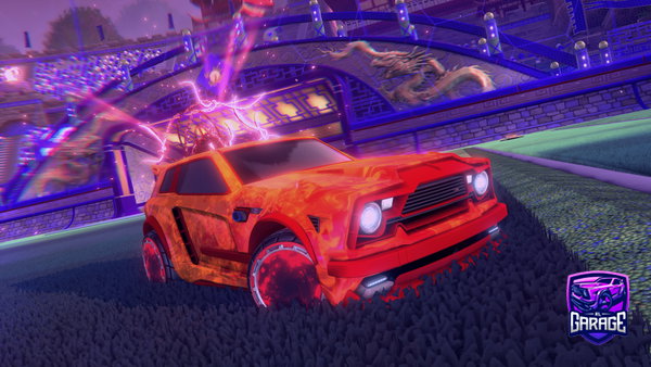 A Rocket League car design from rl_rider
