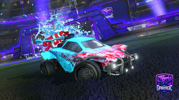 A Rocket League car design from LittenCandle