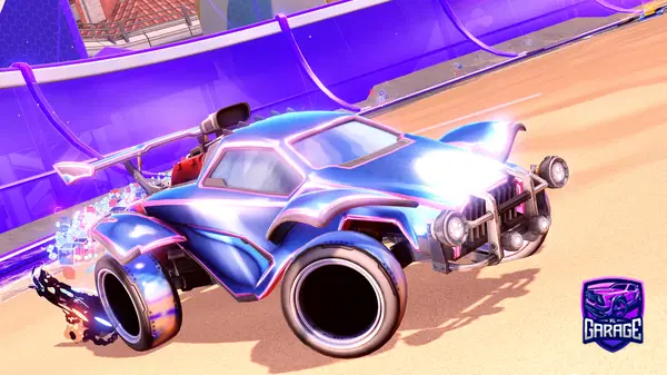 A Rocket League car design from GalaxyPhysix