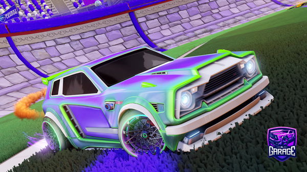 A Rocket League car design from Zoey07