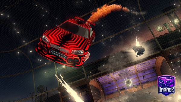 A Rocket League car design from Dominator-Dominus
