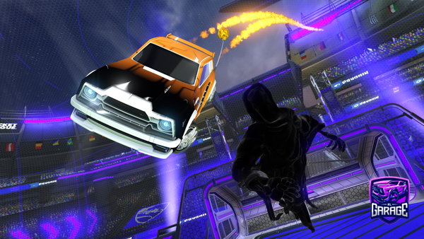 A Rocket League car design from FL4K0