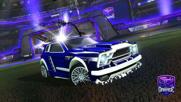 A Rocket League car design from Rusty_Raceman