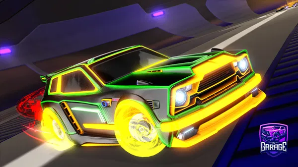 A Rocket League car design from Shooteo2313