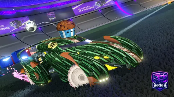 A Rocket League car design from Zenezon