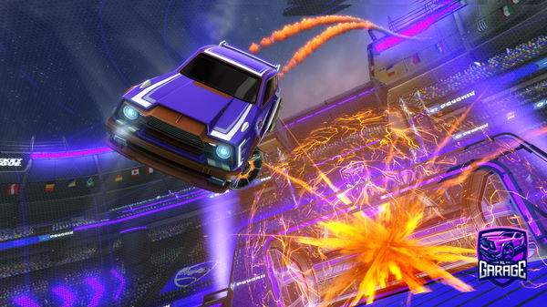 A Rocket League car design from Xnnesweat