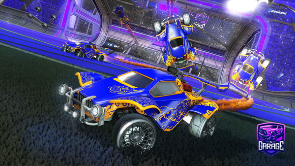 A Rocket League car design from NRG_Gamer13