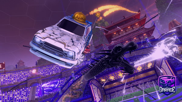 A Rocket League car design from Miggs223