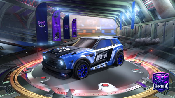 A Rocket League car design from Spxrtns