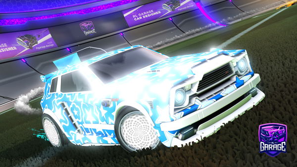 A Rocket League car design from alpha_boostRL