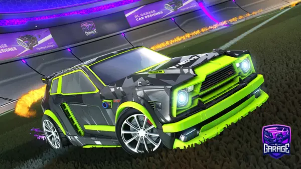 A Rocket League car design from cartermcg229