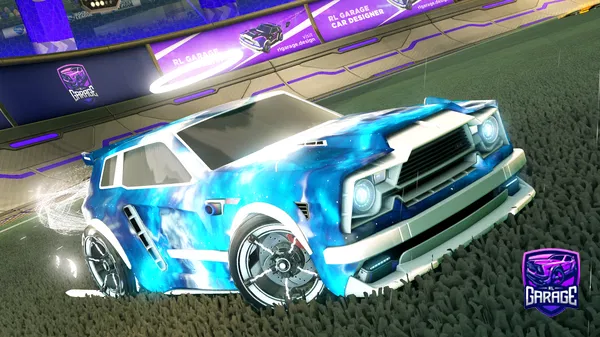 A Rocket League car design from GREENSTONE_TV