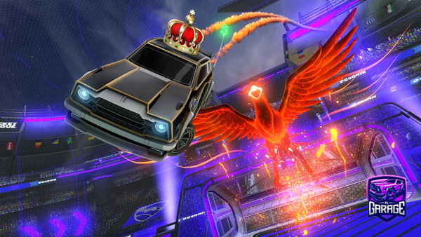 A Rocket League car design from Rodda