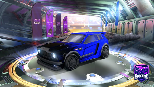 A Rocket League car design from zGidex