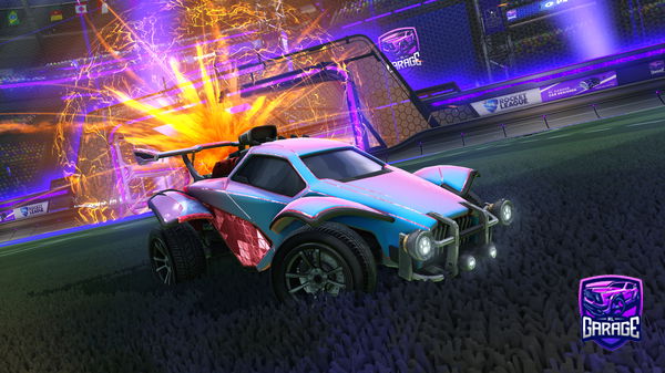 A Rocket League car design from kherii