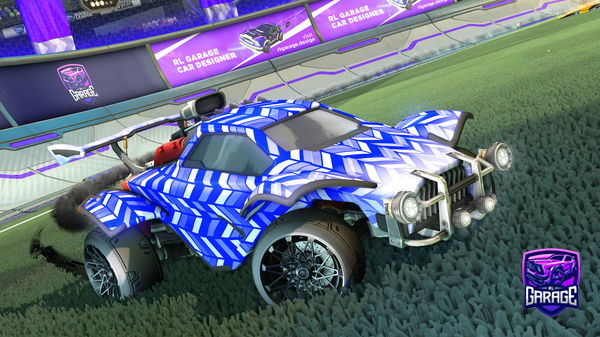A Rocket League car design from satt-up