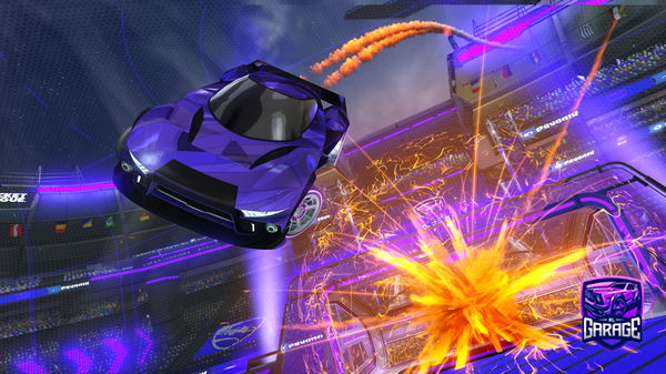 A Rocket League car design from HakonEriksen