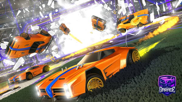 A Rocket League car design from S7plashnsnns