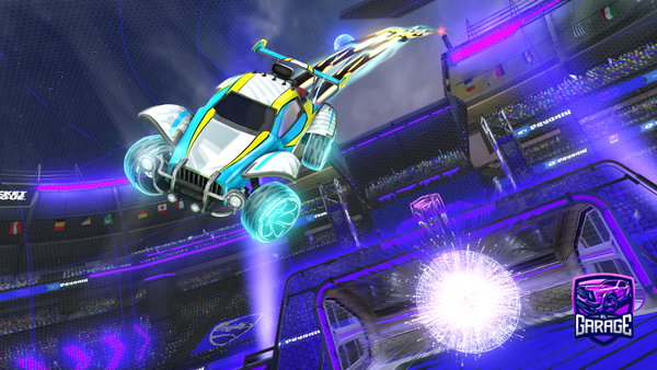 A Rocket League car design from limonadanenzgo