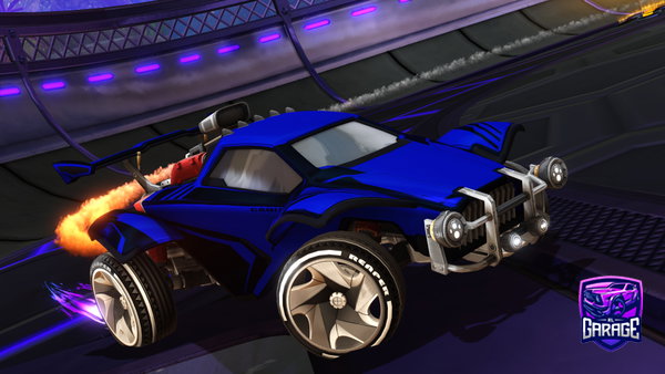 A Rocket League car design from InvertedWorld