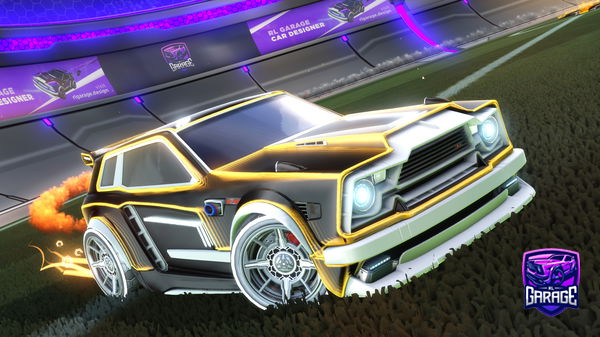 A Rocket League car design from Jimbob156