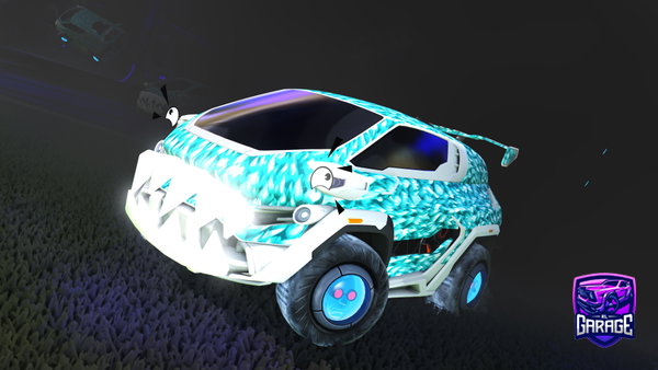 A Rocket League car design from Wheezy__