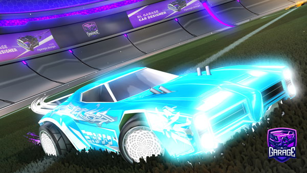 A Rocket League car design from bqn69
