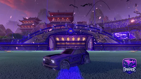 A Rocket League car design from MweryMonkey