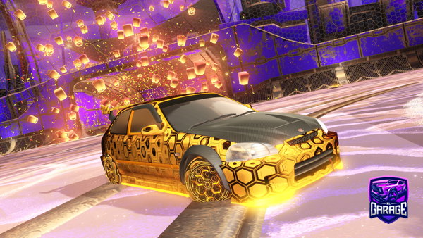 A Rocket League car design from Sibbiline