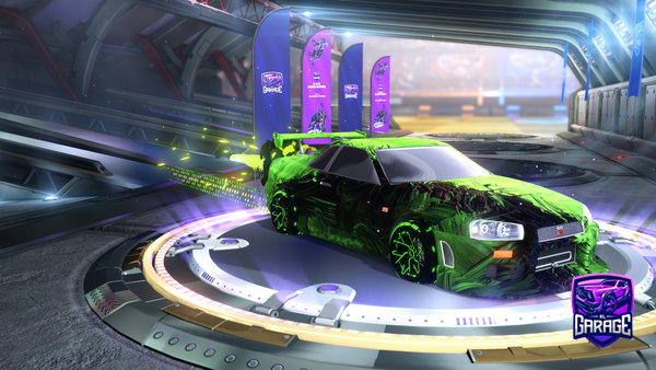 A Rocket League car design from Haze_LX