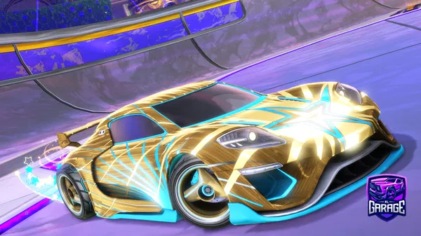 A Rocket League car design from Matima3305