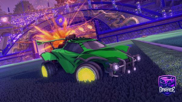 A Rocket League car design from fcDarkjell8e