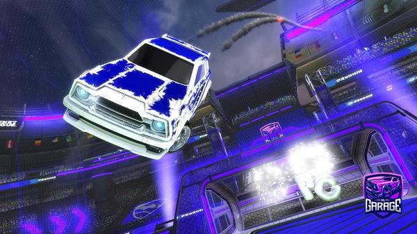 A Rocket League car design from choukrout234