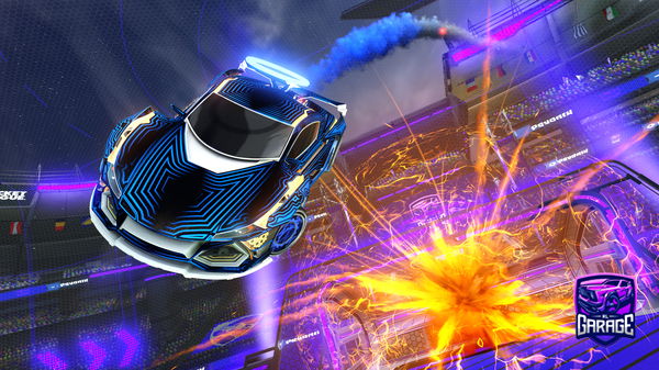 A Rocket League car design from piratasuper15