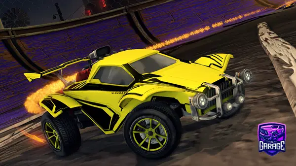 A Rocket League car design from Zirered