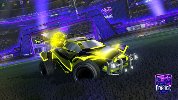 A Rocket League car design from DesignsByPanda