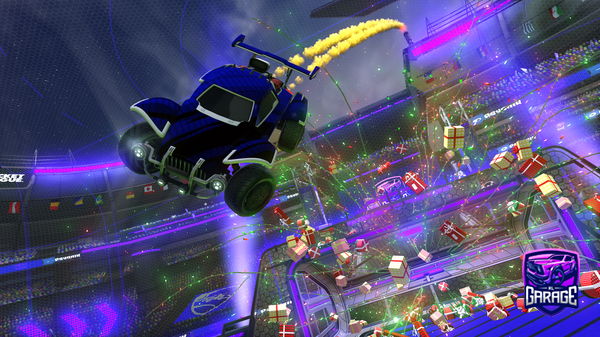 A Rocket League car design from Wesok