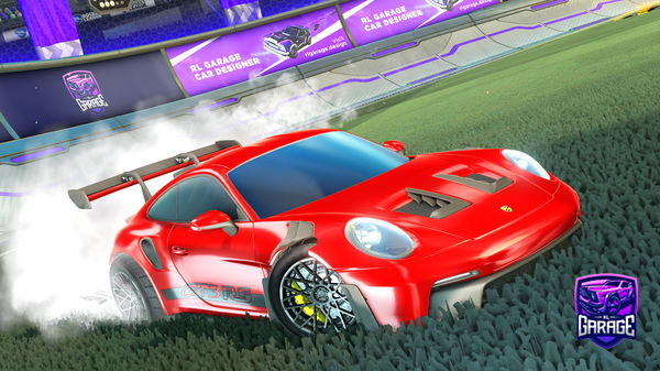 A Rocket League car design from AsphaltSportRL