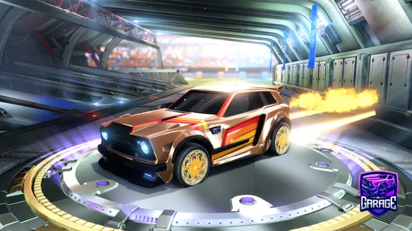 A Rocket League car design from RankedFennecDesigns