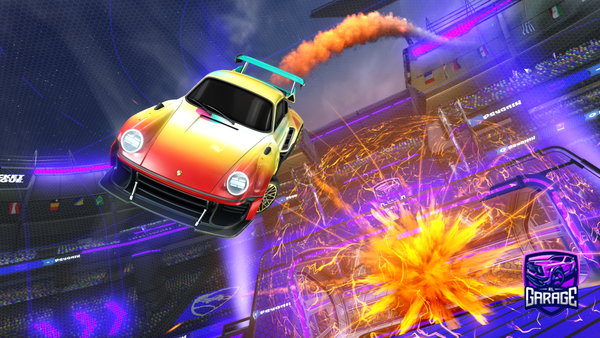 A Rocket League car design from Edu101HD