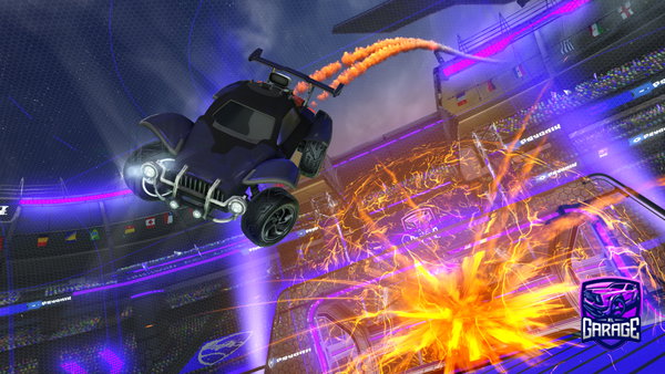 A Rocket League car design from Ghostrex